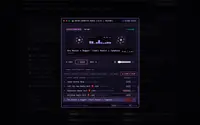 Retro TUI Portfolio theme preview