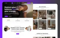 Revaya Spa & Wellness theme preview