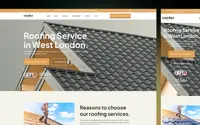 Roofer Astro theme preview