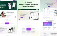 SaasoX theme preview