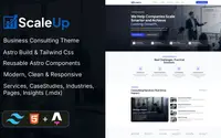 Scaleup theme preview