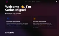Simple Portfolio theme preview