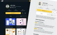 Simple Portfolio theme preview