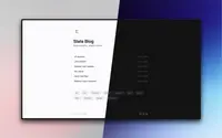 Slate Blog theme preview