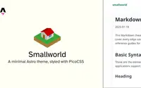 Smallworld theme preview
