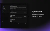 Spectre theme preview