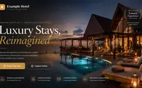 Example Hotel theme preview