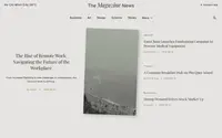 The Magazine News theme preview