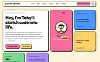 Toonfolio theme preview