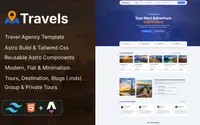 Travels theme preview