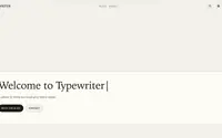 Typewriter theme preview