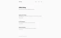UINUX Blog theme preview