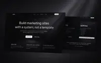 UINUX Marketing theme preview