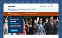 U.S. Government USWDS Starter theme preview