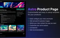 Webcore Product Page theme preview