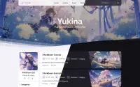 Yukina theme preview