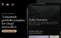 Zutra Cinematic theme preview