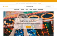 22 Savile Row Boutique theme preview