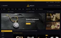 Artify Jewelry theme preview