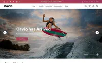 Cavio Active theme preview