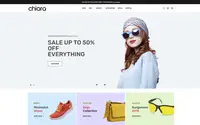 Chiara Fashion theme preview