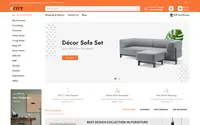 Ecity Furniture theme preview