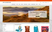 Epic Superstore Camping & Outdoors theme preview