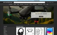 Epic Superstore Electronics theme preview