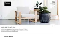 Fortune Minimal theme preview