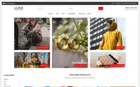 Luna Warm theme preview