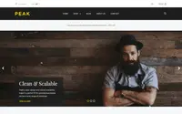 Peak Bold theme preview