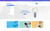Supermarket Blue theme preview