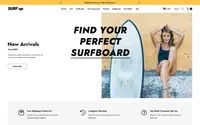 SURFup Light theme preview