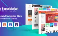 SuperMarket theme preview