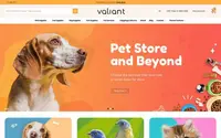 Valiant Pet theme preview