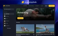 AcademyHub theme preview