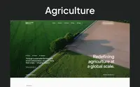 Agriculture theme preview