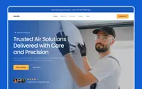 Airofix HVAC theme preview