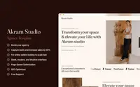 AkramStudio theme preview