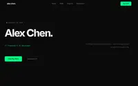 Alex Pfolio theme preview
