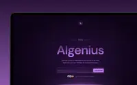 Algenius theme preview