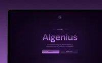 AlgeniusAI theme preview