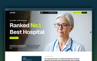 Alvion Healthcare theme preview