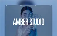 Amber theme preview