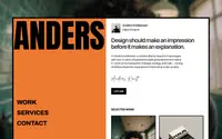 Anders theme preview