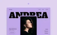 Andrea theme preview