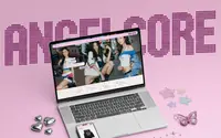 Angelcore theme preview