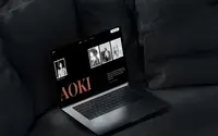 Aoki theme preview