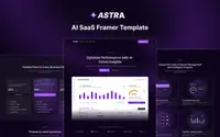 Astra theme preview