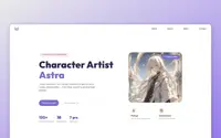 Astra Folio theme preview